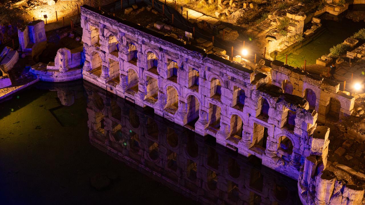2,000-year-old Roman bath in Yozgat opens to evening visitors