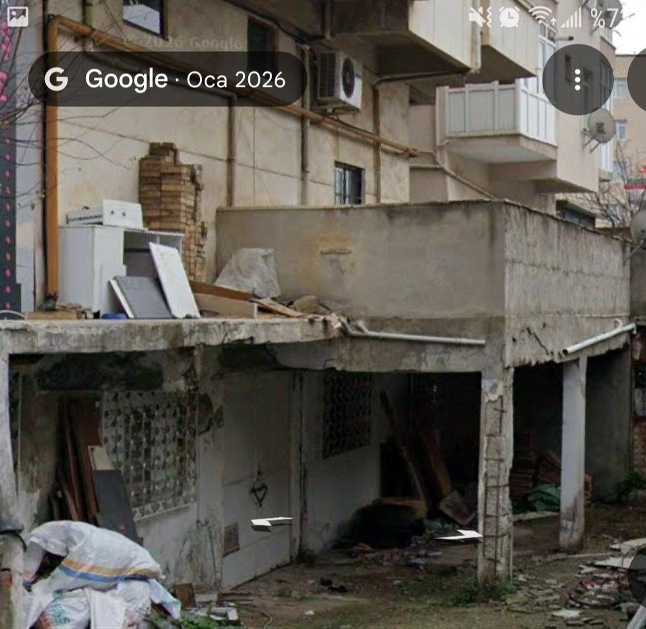 Photo showing the entrance of the building from Jan. 2026. (Photo via X/@hayri2023kilic)