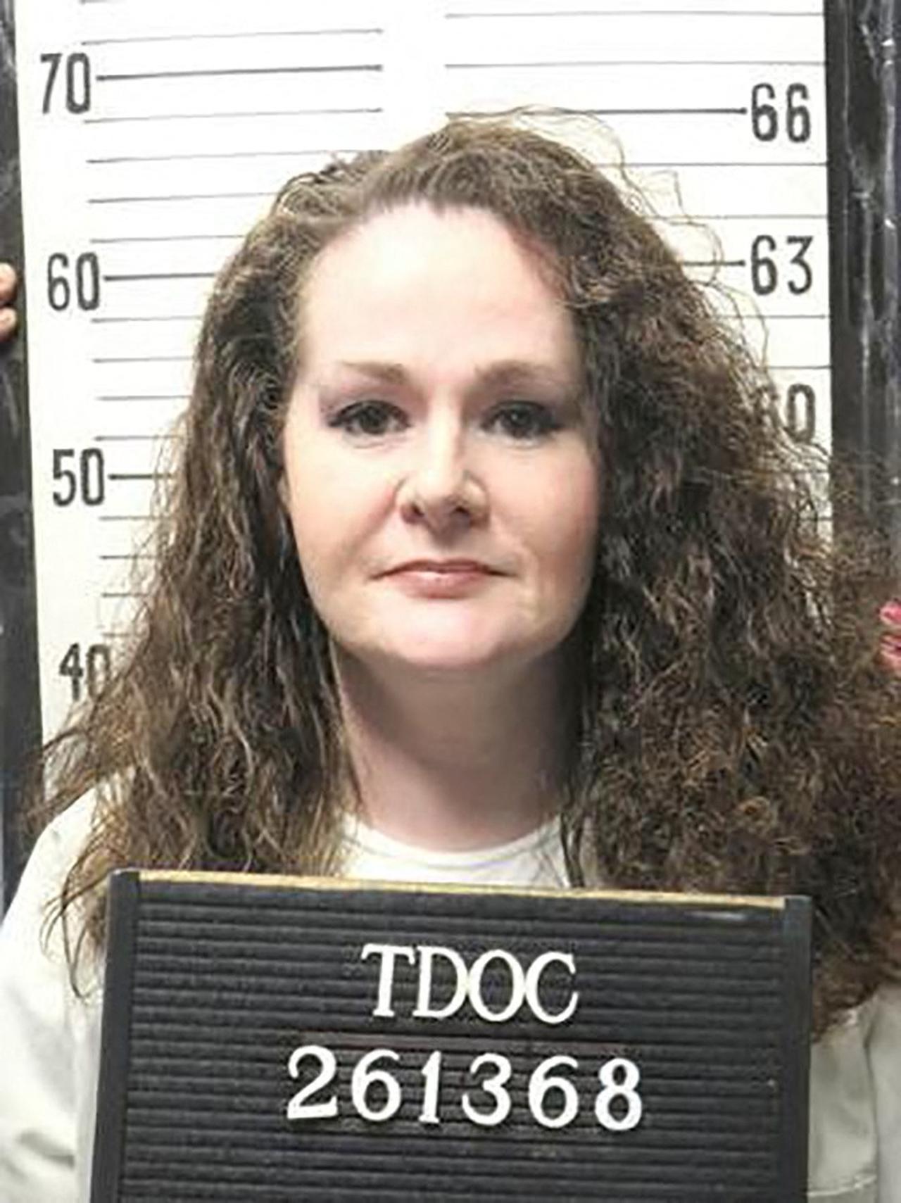 This handout picture dated January 12, 2023 provided by the Tennessee Department of Correction shows convicted US murderer Christa Pike. (AFP photo)