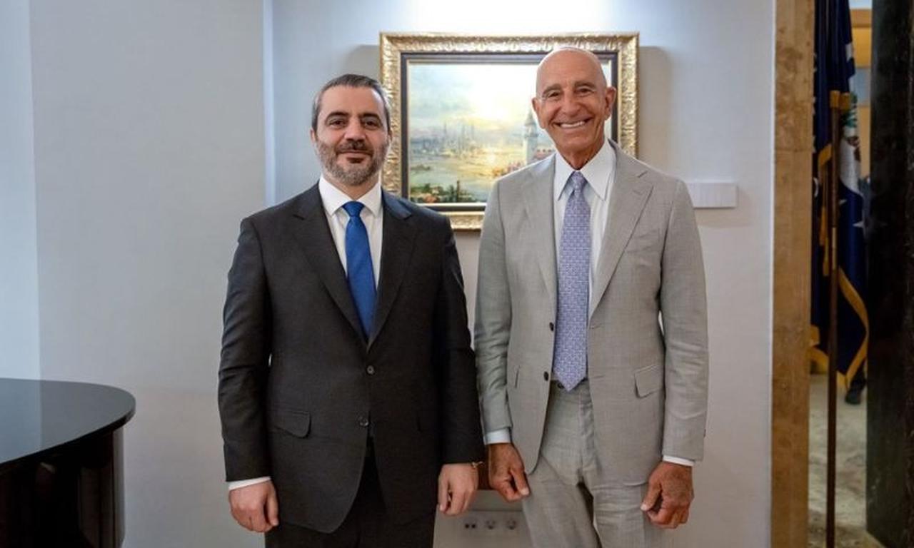 Syrian Foreign Minister Asaad al-Shaibani meets U.S. Special Envoy for Syria Thomas Barrack in Türkiye, September 9, 2026. (Source: Syrian Foreign Ministry)