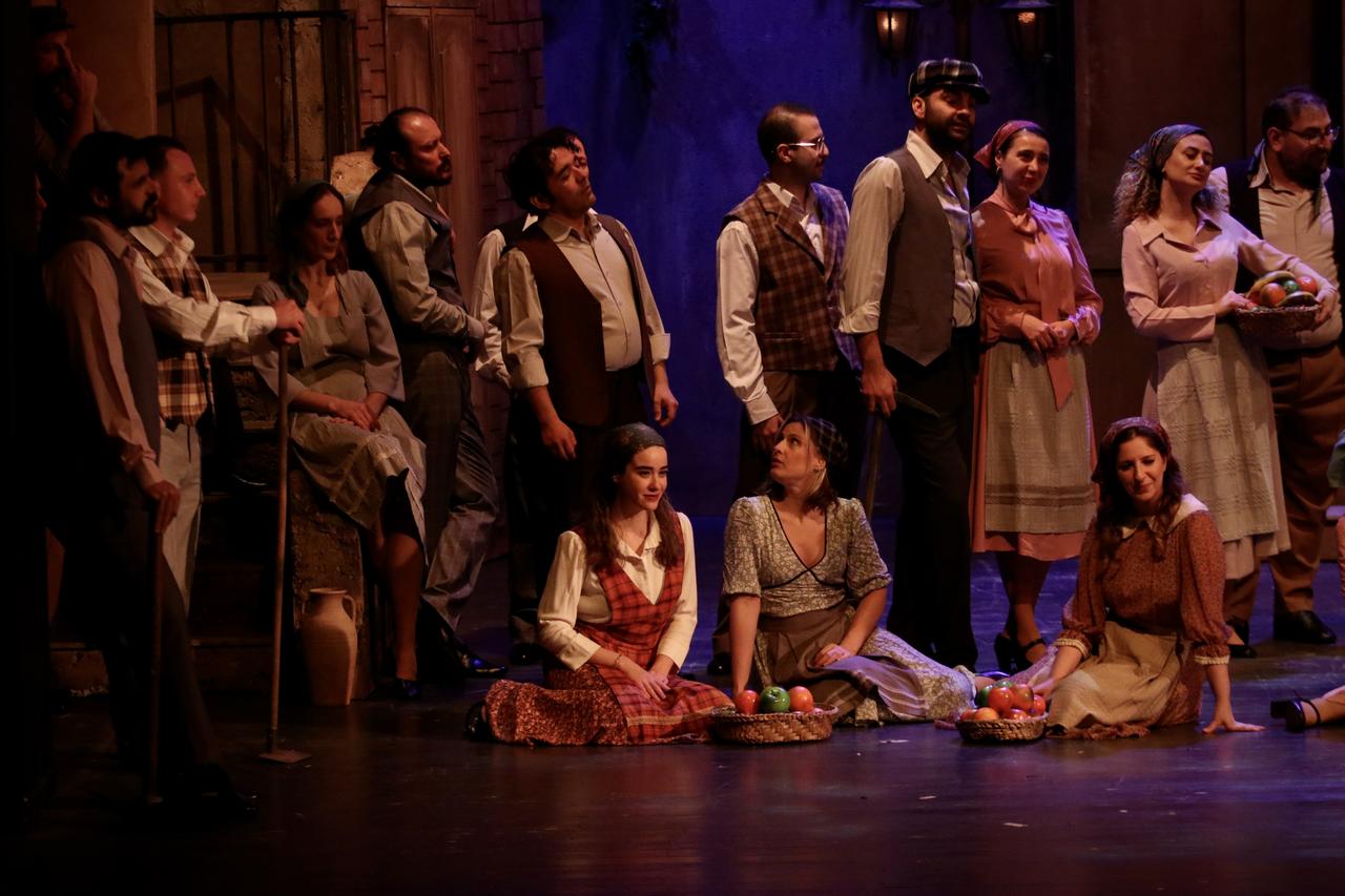 Mascagni’s one-act opera Cavalleria Rusticana received a sold-out premiere at the Ataturk Cultural Center Aydın Gun Stage in Samsun. Türkiye, Jan 31, 2026. (AA Photo)