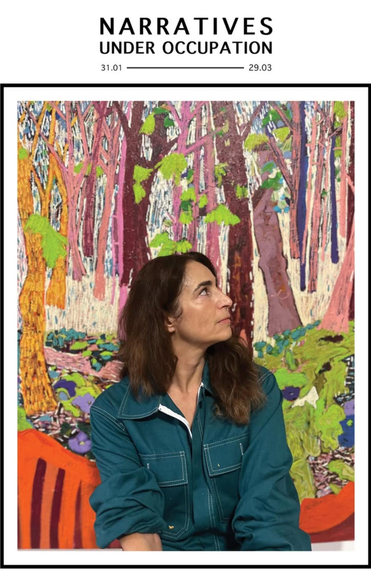 Sireen Khalifeh’s work is in Ramallah Art Fair’s Fifth Edition, ‘Narratives Under Occupation,’ January 31. (Photo via Instagram / @Ramallah Art Fair)