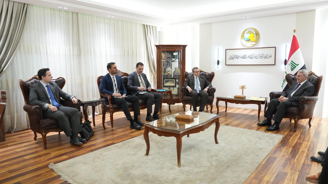 Türkiye's Ambassador to Iraq Anil Bora Inan during his meeting with Iraqi officials at the Iraqi Foreign Ministry, in Baghdad, Feb. 11, 2026. (Photo via X/@Iraqimofa)
