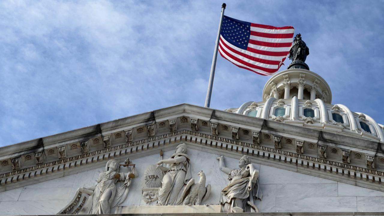 The US Capitol is seen in Washington, DC, on October 24, 2021. (AFP Photo)