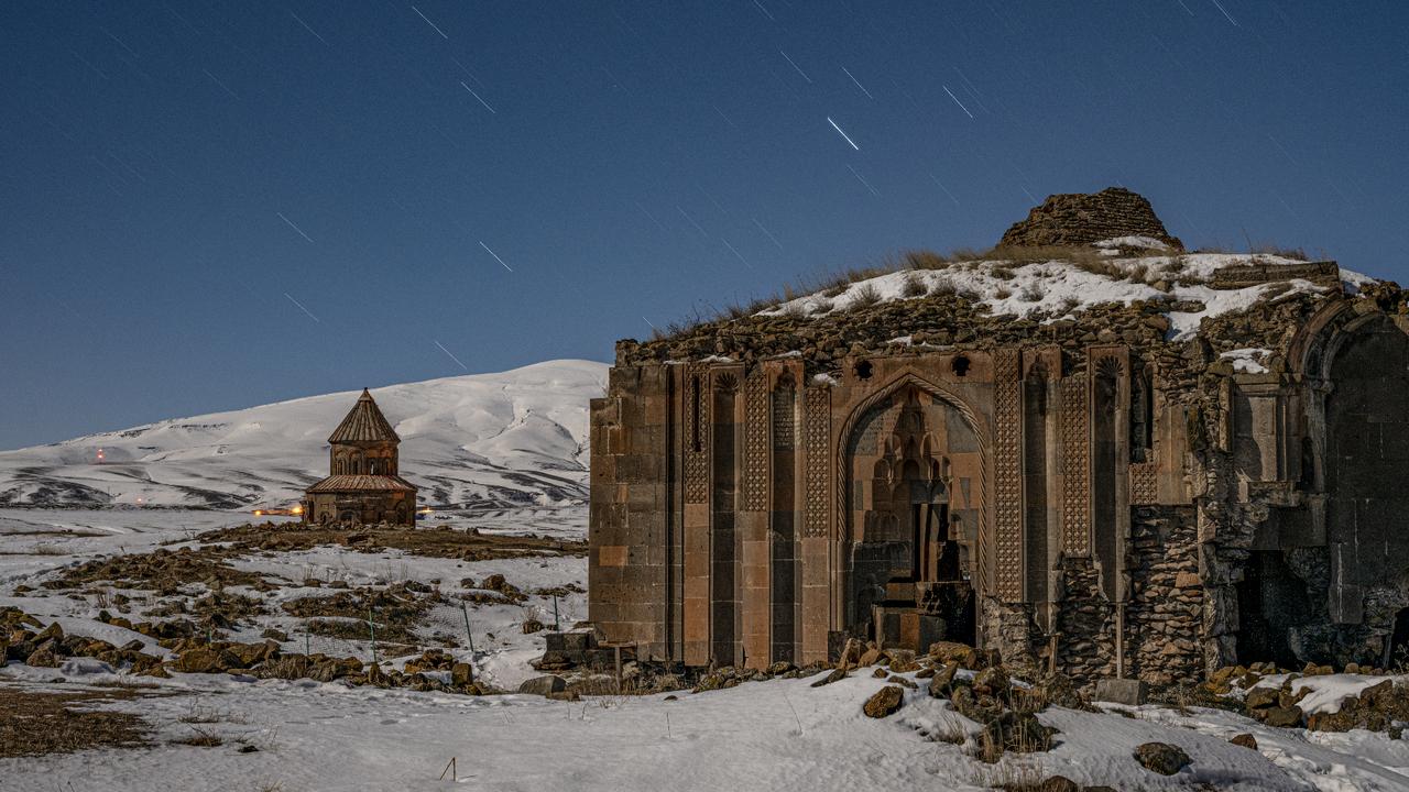 Winter silence settles over UNESCO-listed Ani in eastern Türkiye