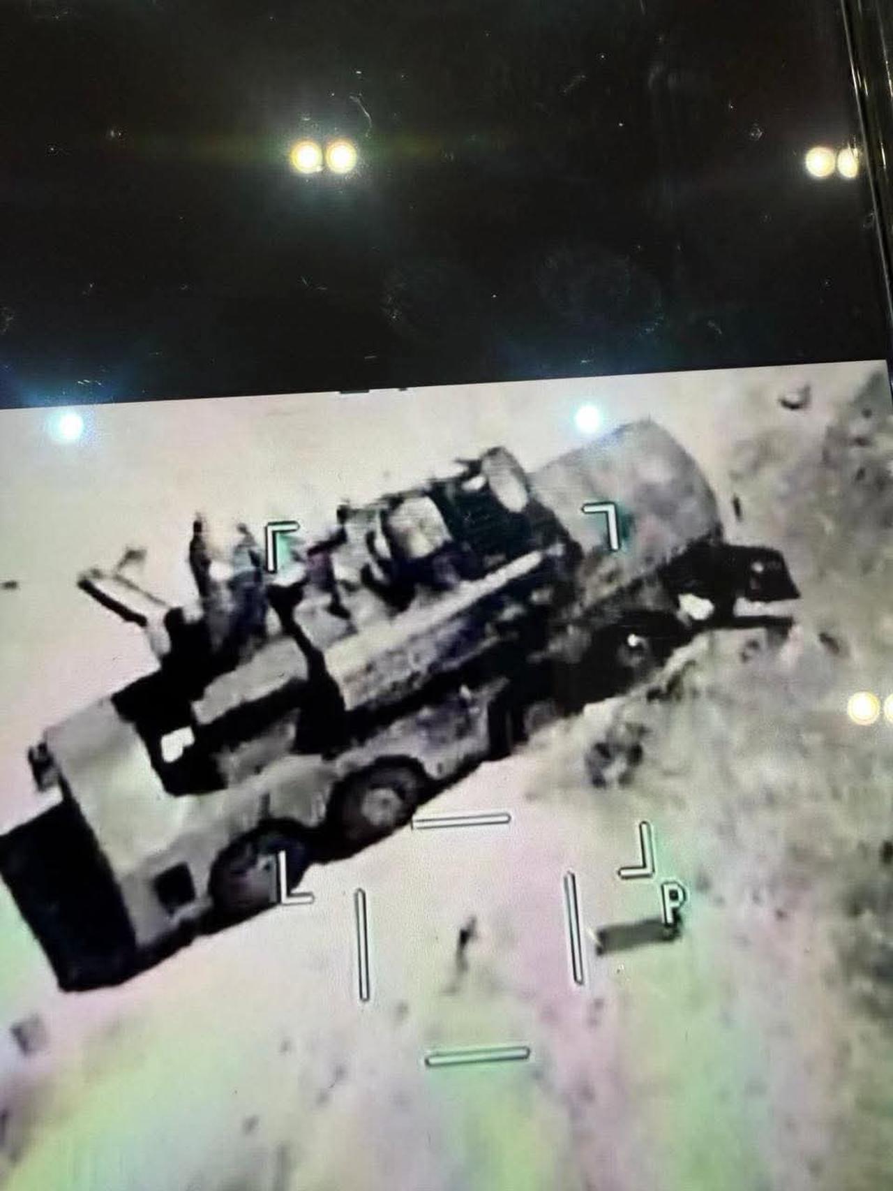 Chinese-made FK-2000 air defense system used by the UAE-backed Rapid Support Forces (RSF) in South Kordofan, Sudan, through the eye of Turkish-made Bayraktar Akinci UCAV. (Photo via X/@TheDeadDistrict)