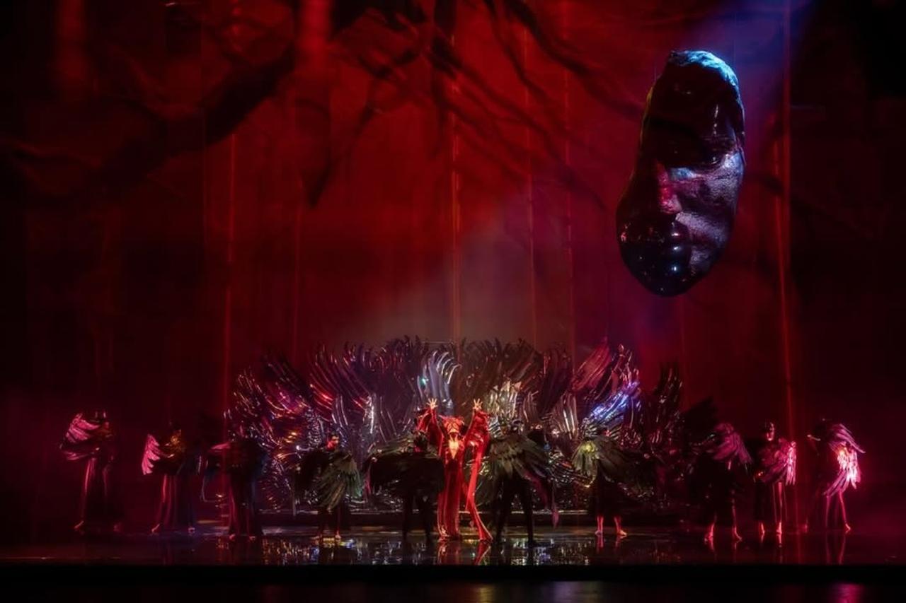 A performance scene from “Gilgamesh Opera” at Ataturk Cultural Center in Istanbul, Türkiye, December 3, 2025. (Photo via Instagram / @tansagturk)