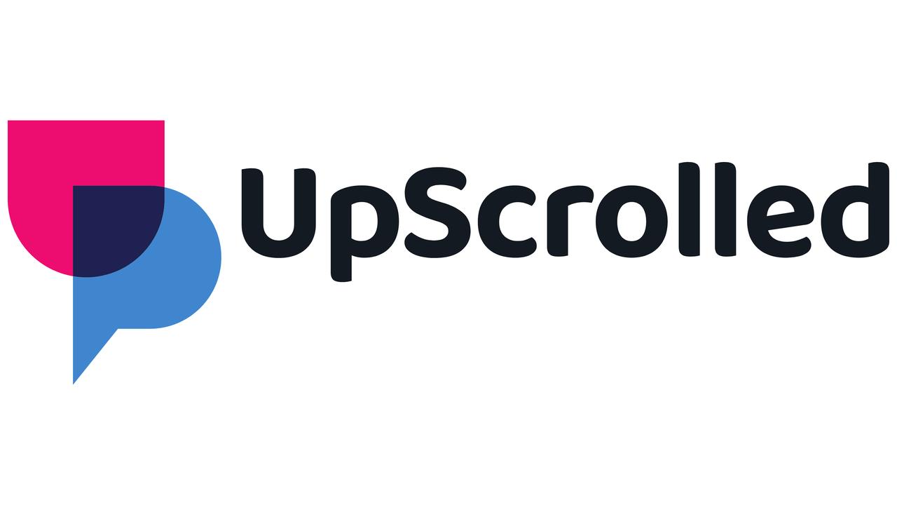 The UpScrolled logo, representing the social media platform developed as a TikTok alternative, accessed on Feb. 15, 2026. (Photo via UpScrolled)