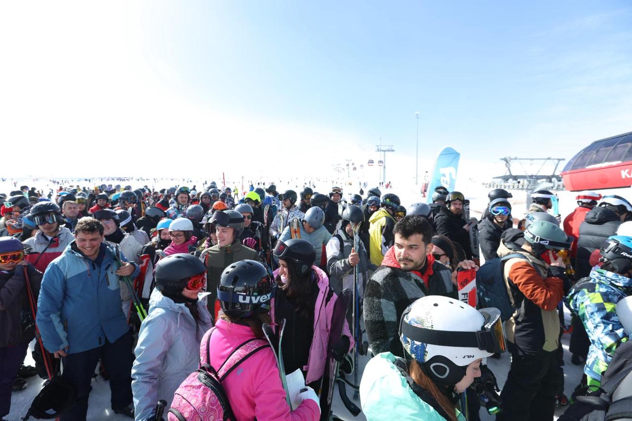Erciyes Ski Center breaks records as 3M visitors flock to Türkiye’s winter hub