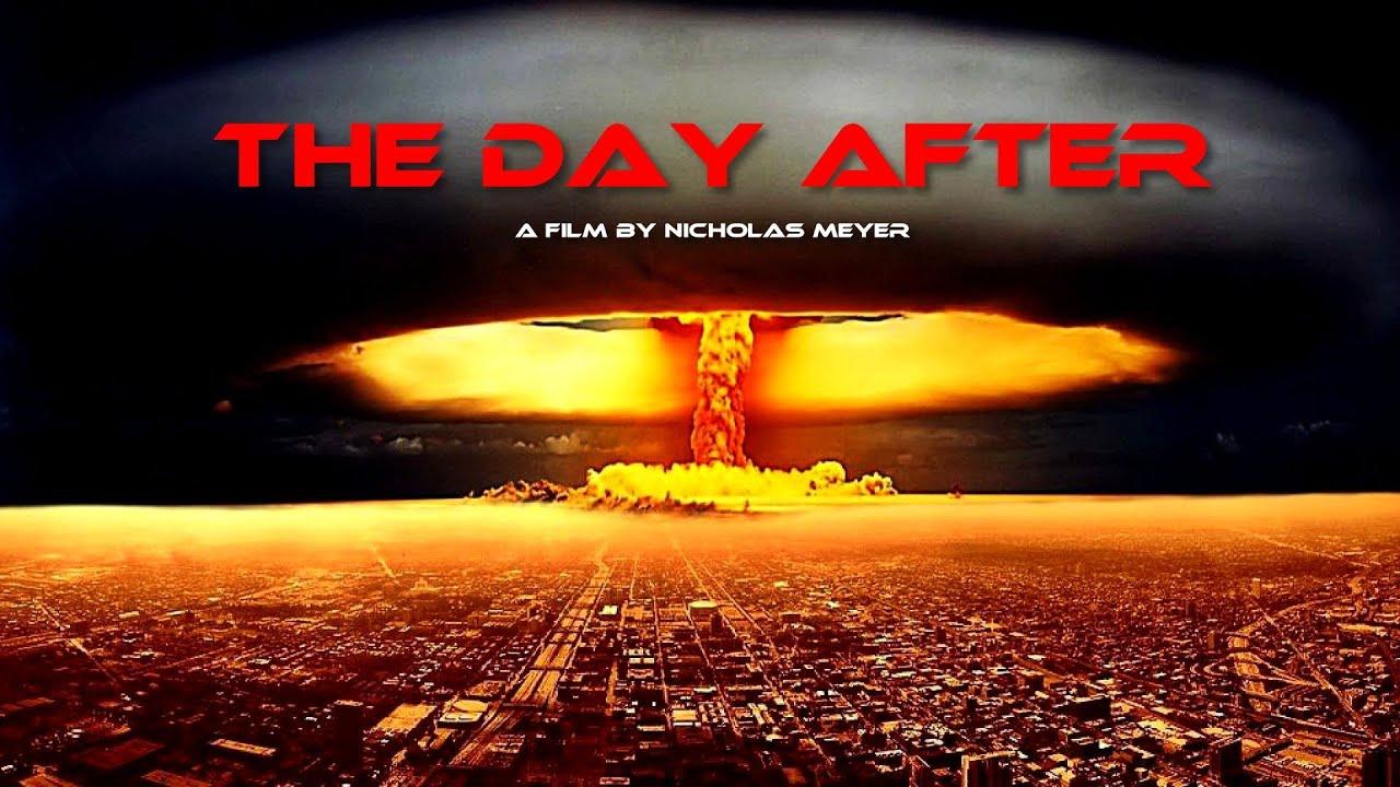 Promotional poster for the 1983 television film “The Day After,” which depicted the devastating effects of nuclear war. (Photo via IMDb)