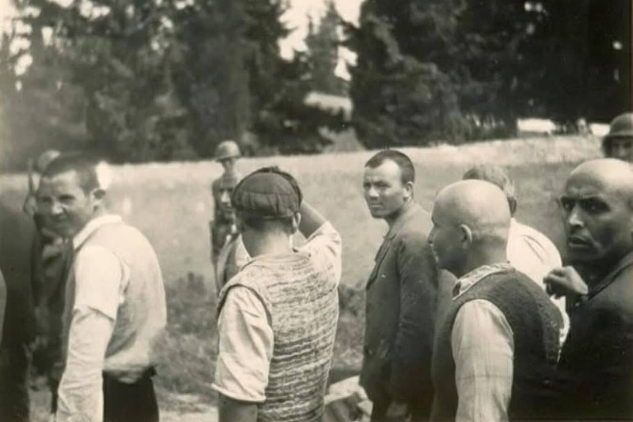 Nazi execution photos from 1944 surface in Greece, then vandalism follows