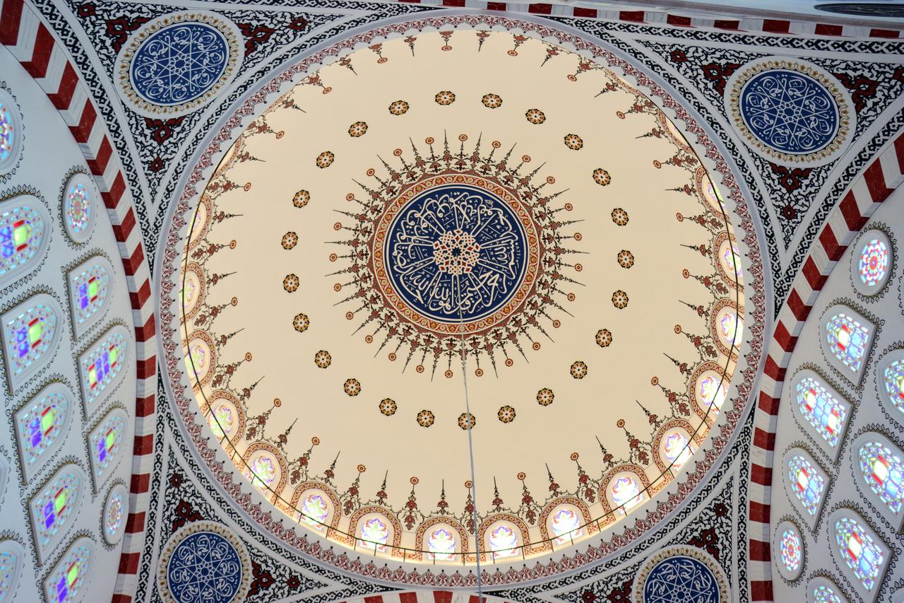 View from the dome of the mosque. Skopje, North Macedonia, February 14, 2026. (AA Photo)