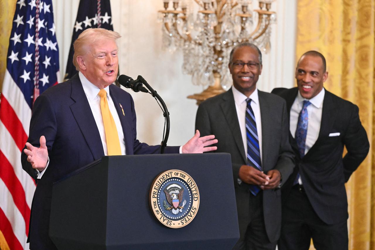 Black History Month reception becomes stage for Trump's Atlanta warning