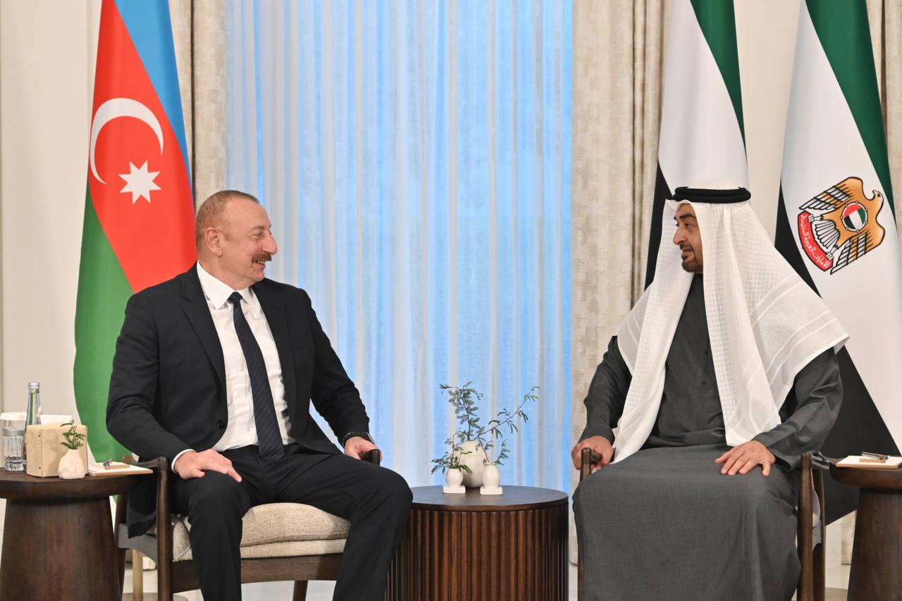 Azerbaijan and UAE sign defense cooperation letter of intent during Aliyev visit