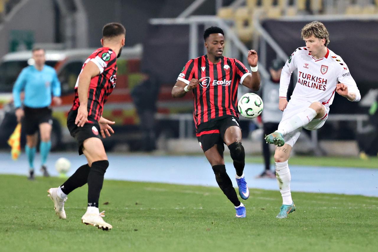 Samsunspor edges out Shkendija in tense Conference League clash