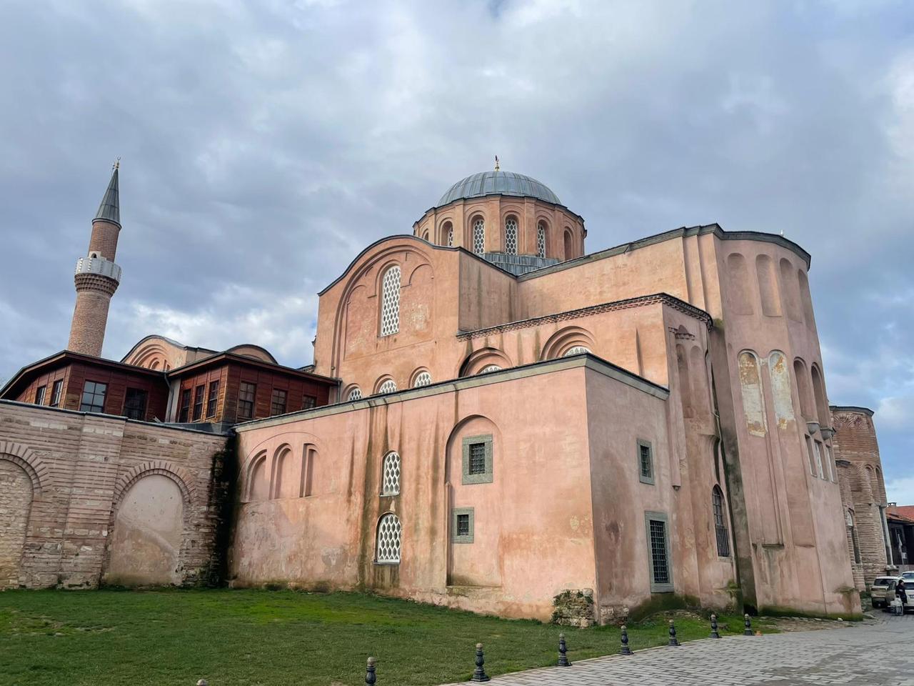 An exterior view of Molla Zeyrek Mosque in Istanbul’s historic Fatih district, Türkiye, Feb. 17, 2026. (Photo by Koray Erdogan/Türkiye Today)