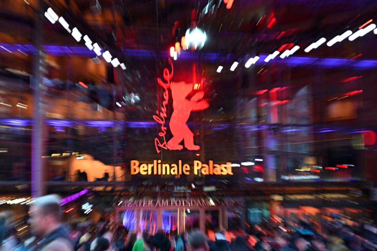 The Berlinale Palast, main venue of the Berlin International Film Festival in Berlin, Germany, February 2023. (AFP Photo)