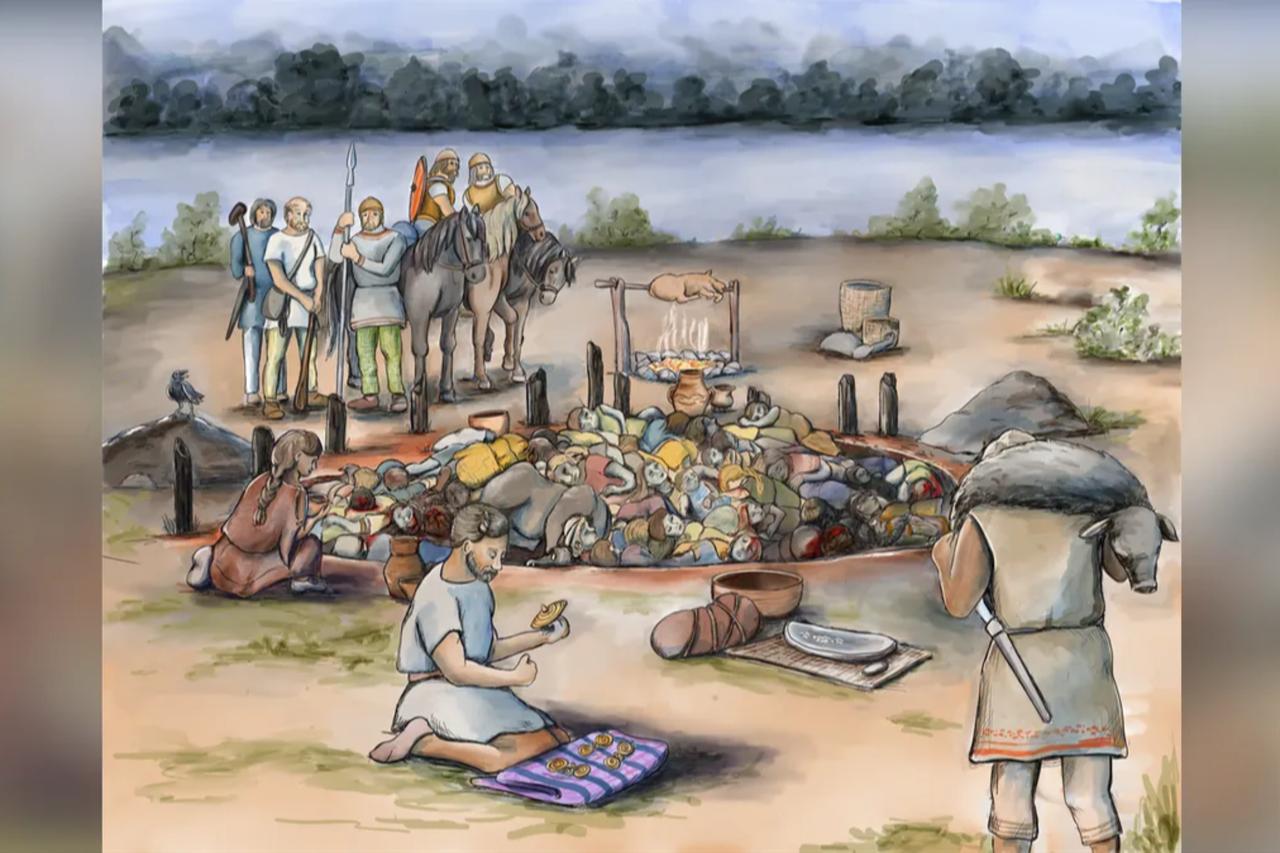 Ancient Serbian mass grave reveals targeted killing of women and children