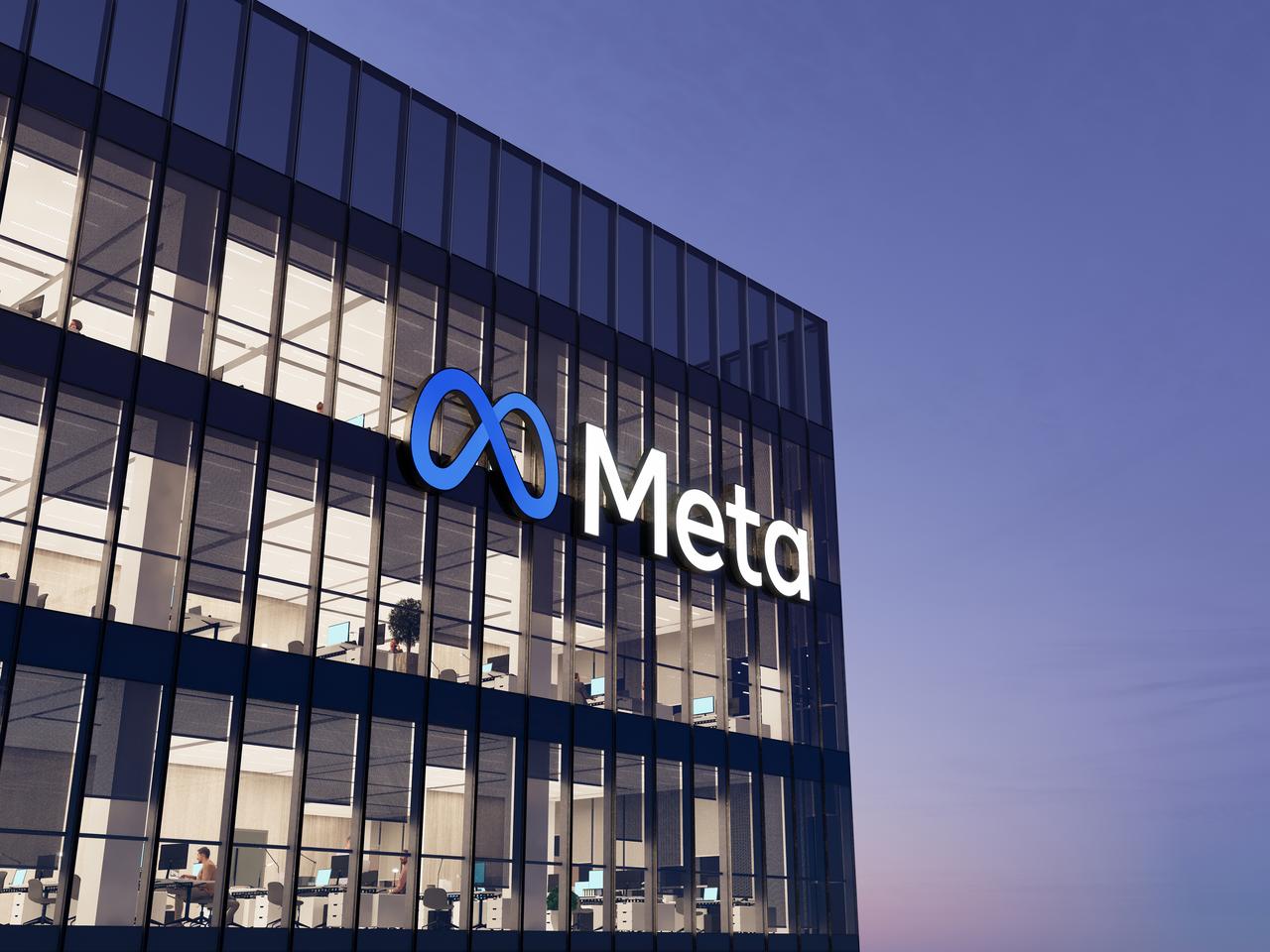 A view of the exterior of the Meta office building in Menlo Park, California, US, January 9, 2022. (Adobe Stock Photo)