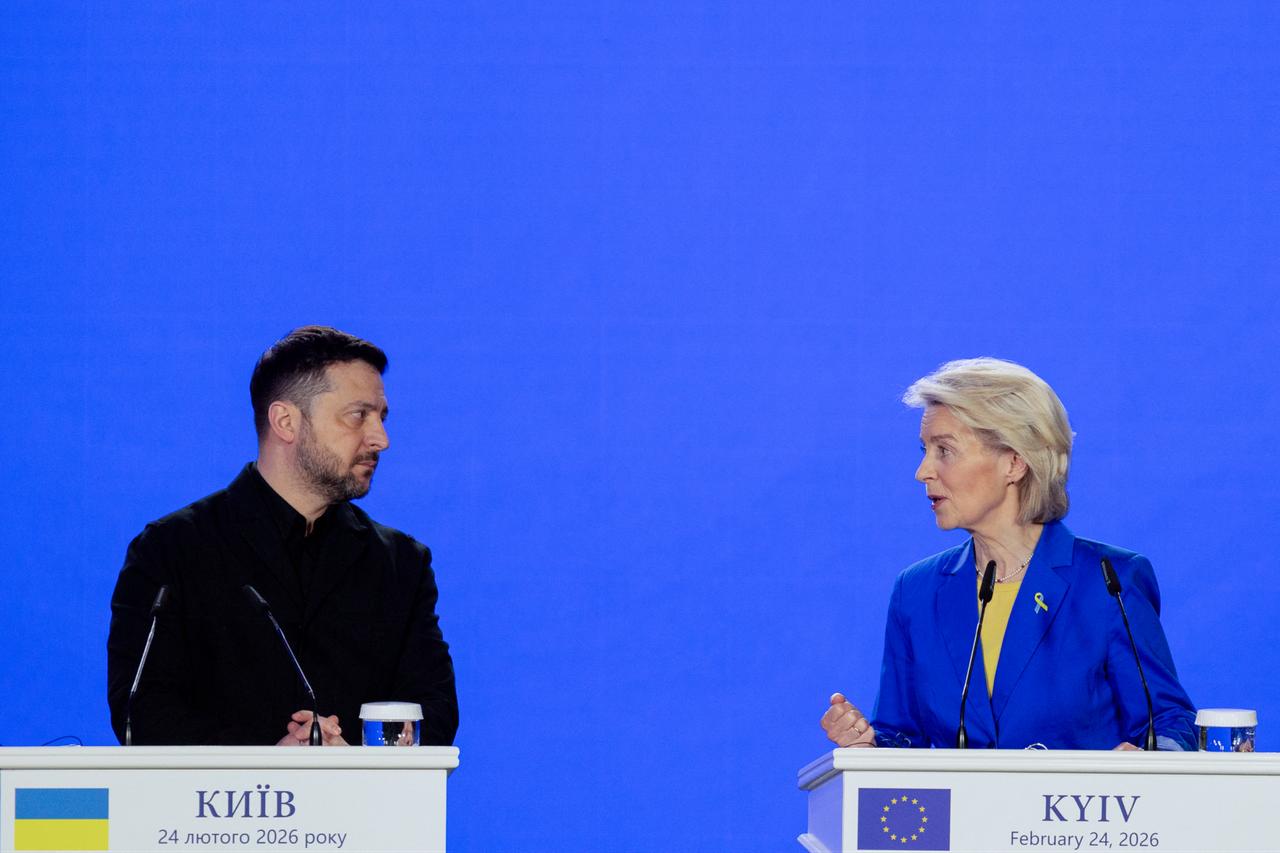 EU backs Ukraine loan as Trump warns of action on Iran