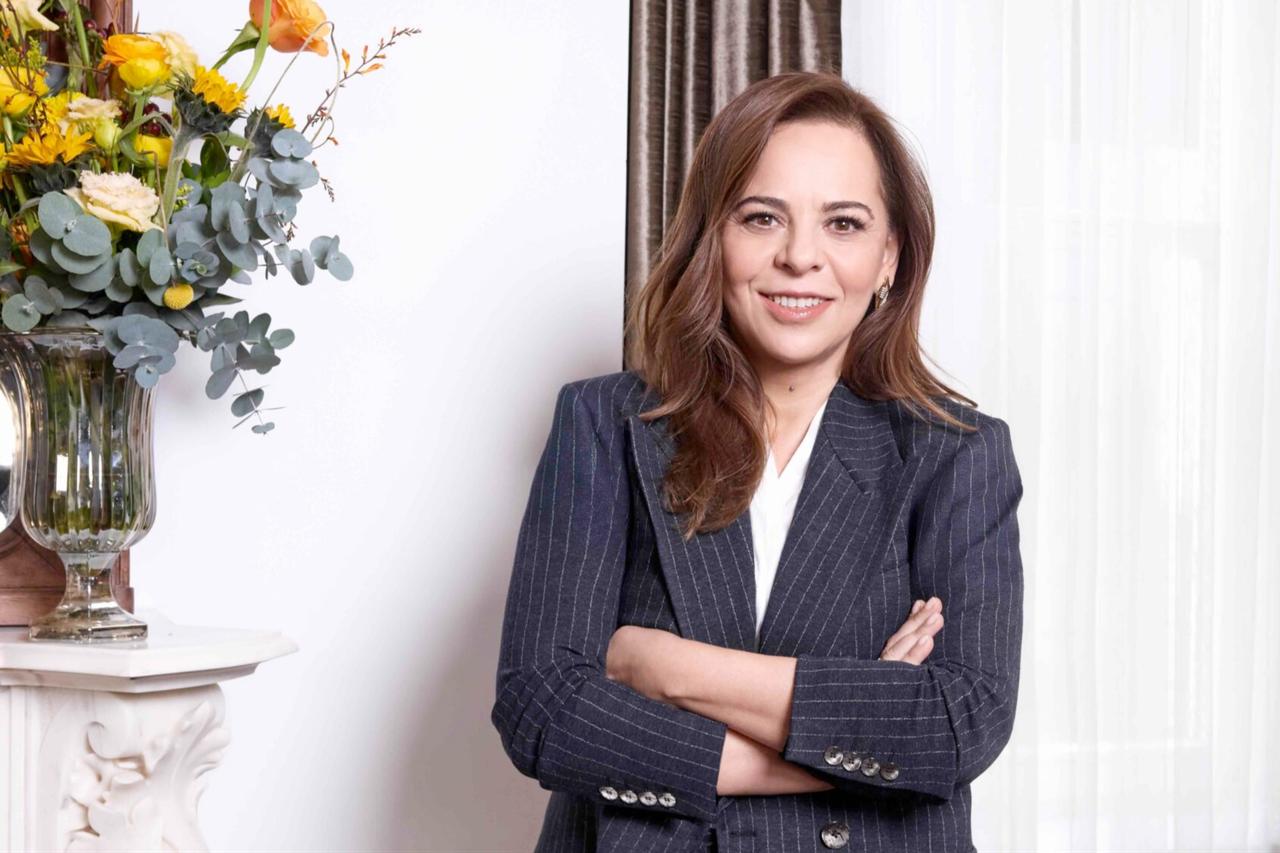 Director Zeynep Gunay poses during interviews for Netflix’s limited series adaptation of “The Museum of Innocence,” Istanbul, Türkiye, February 2026. (Courtesy of ArtDog Istanbul)