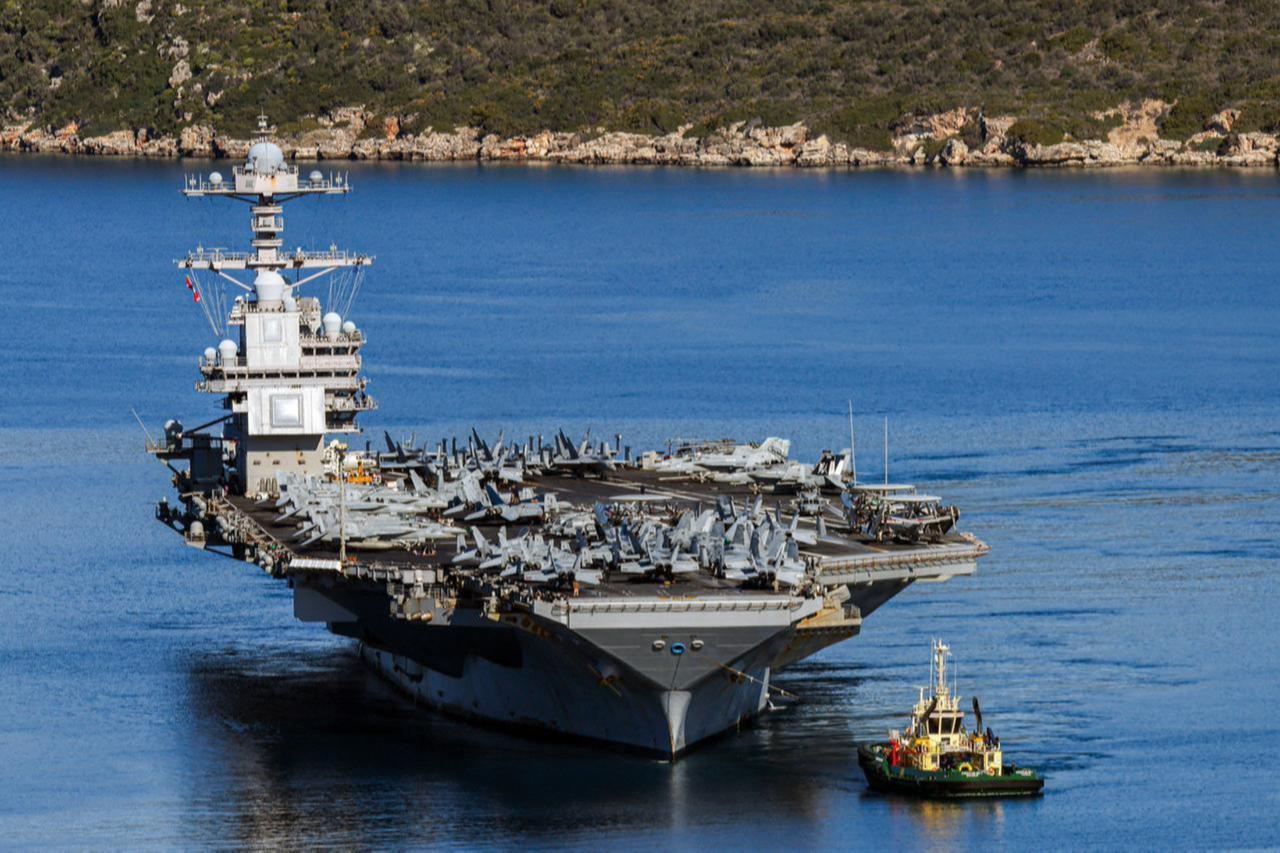 US aircraft carrier arrives off Israel amid Iran tensions