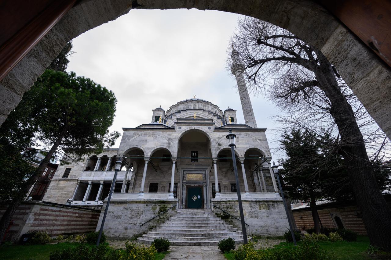 Exterior view of Ayazma Mosque in Uskudar, Istanbul, February 27, 2026. (AA Photo)