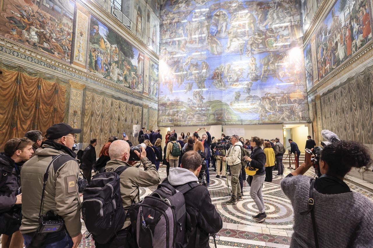 Michelangelo’s 'Last Judgement' undergoes rare restoration in Sistine Chapel