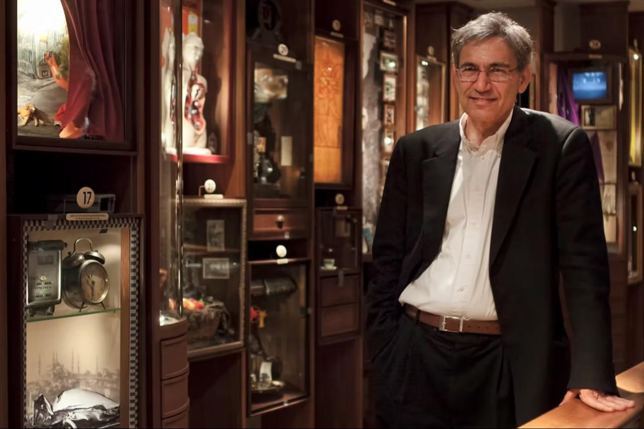 Turkish Nobel laureate Orhan Pamuk stands inside the Museum of Innocence, Istanbul, Türkiye. (Photo via Museum of Innocence)