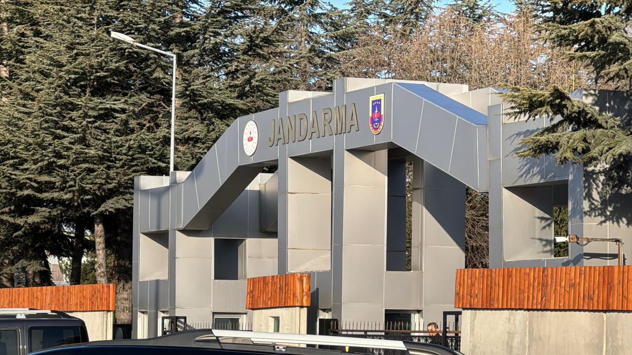 Exterior view of the gendarmerie headquarters in Bolu, Türkiye. (AA Photo)
