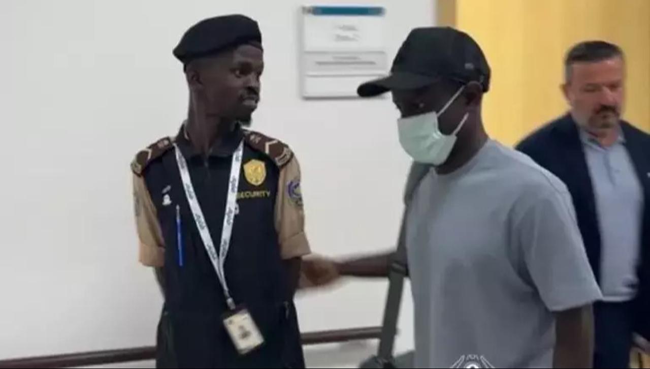 French midfielder N’Golo Kante is seen arriving for medical checks in Saudi Arabia, February 2, 2026. (Photo via X)