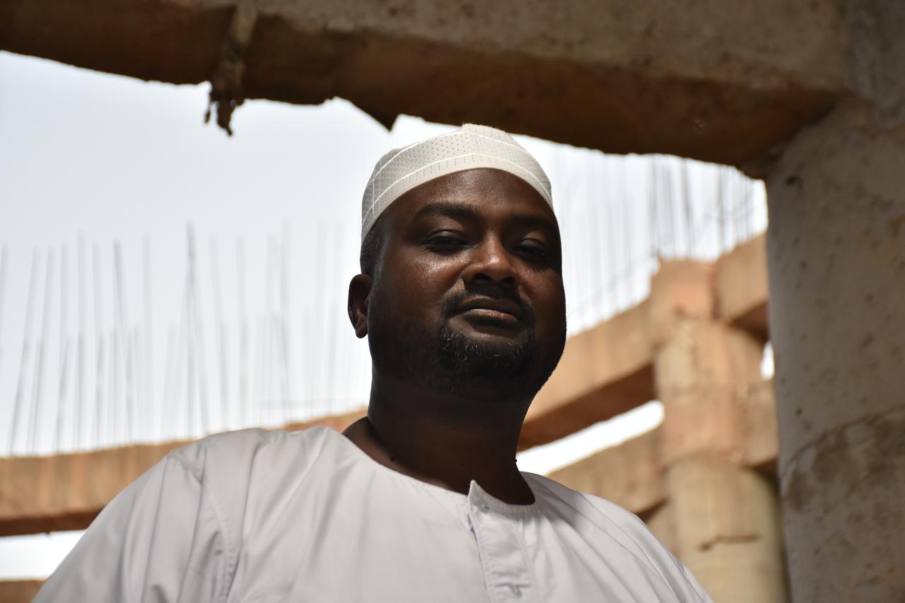 The shaykh of the Sammāniyya Order, al-Tayyib Abdulwahab Haj al-Tayyib, in the city of Omdurman, near Khartoum, February 2, 2026. (AA Photo)