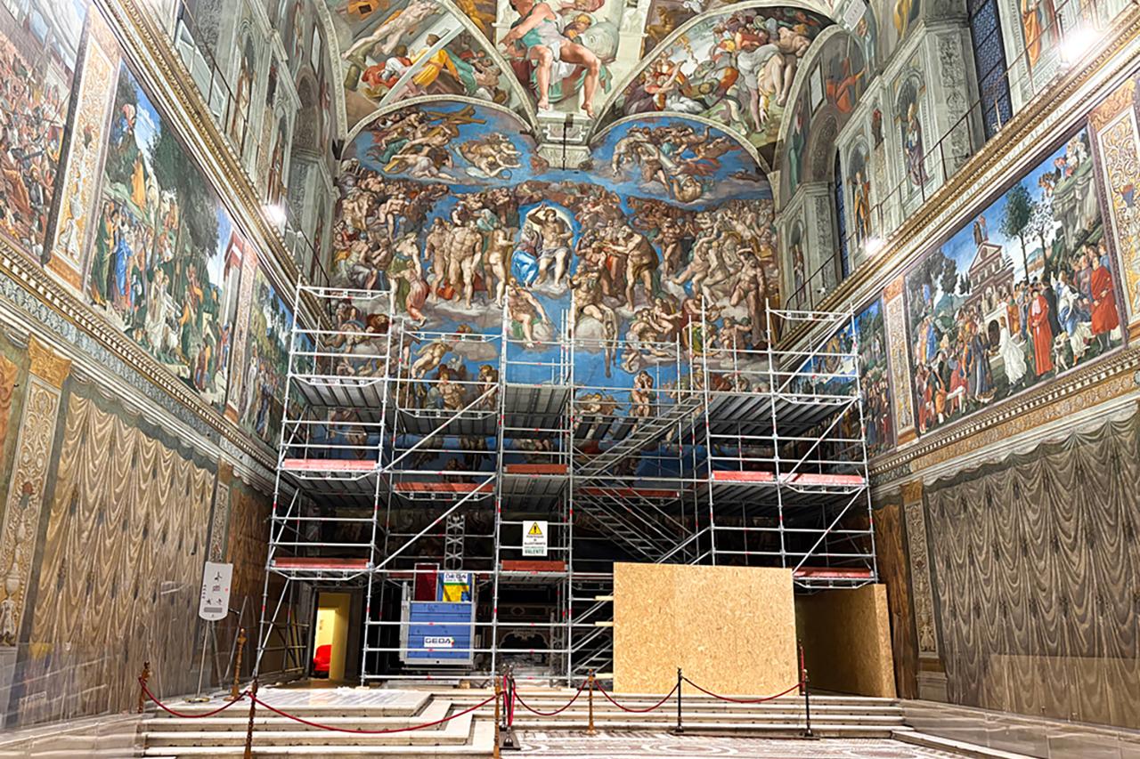 Michelangelo’s 'Last Judgment' gets first major restoration in 30 years