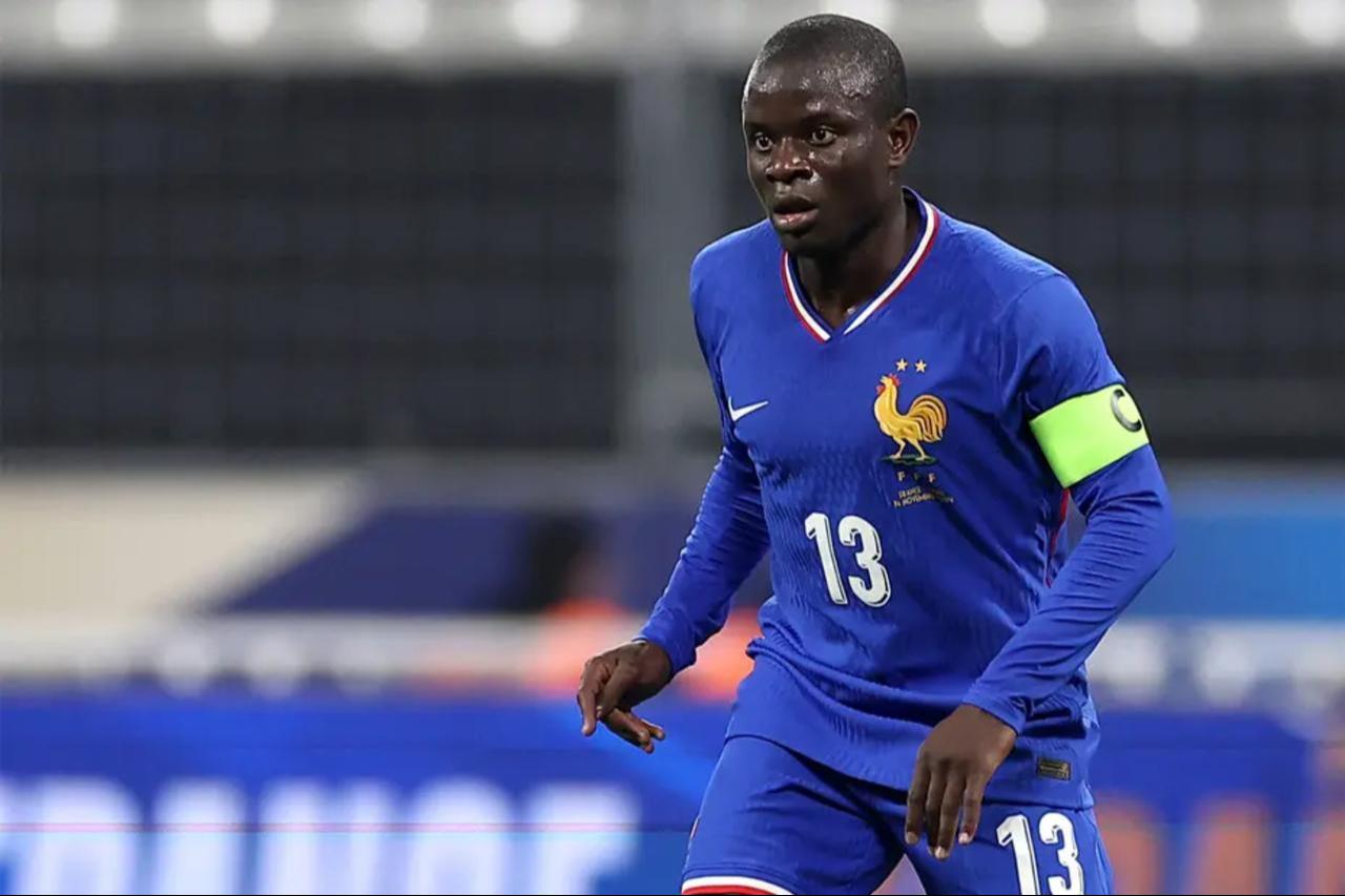 France international N'Golo Kante in action during a match, accessed on Feb. 4, 2026. (AFP Photo)