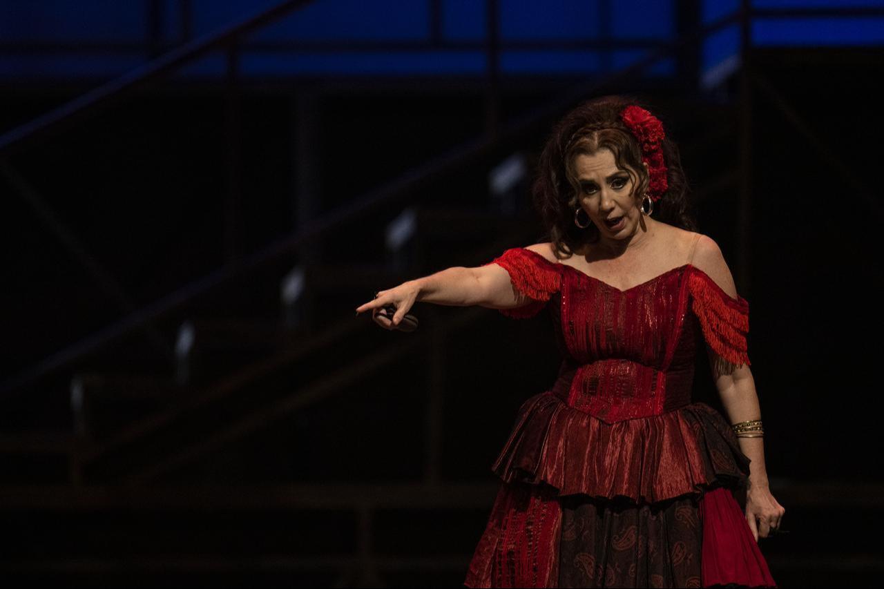 Artists perform during the rehearsal at Ankara State Opera and Ballet in Ankara, Türkiye, Feb. 5, 2026. (AA Photo)