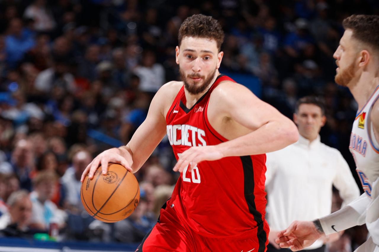 Alperen Sengun delivers triple-double, Rockets down Thunder 112-106