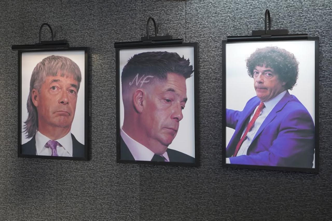 Glasgow barber shop hits back at Nigel Farage with hilarious hairstyle campaign
