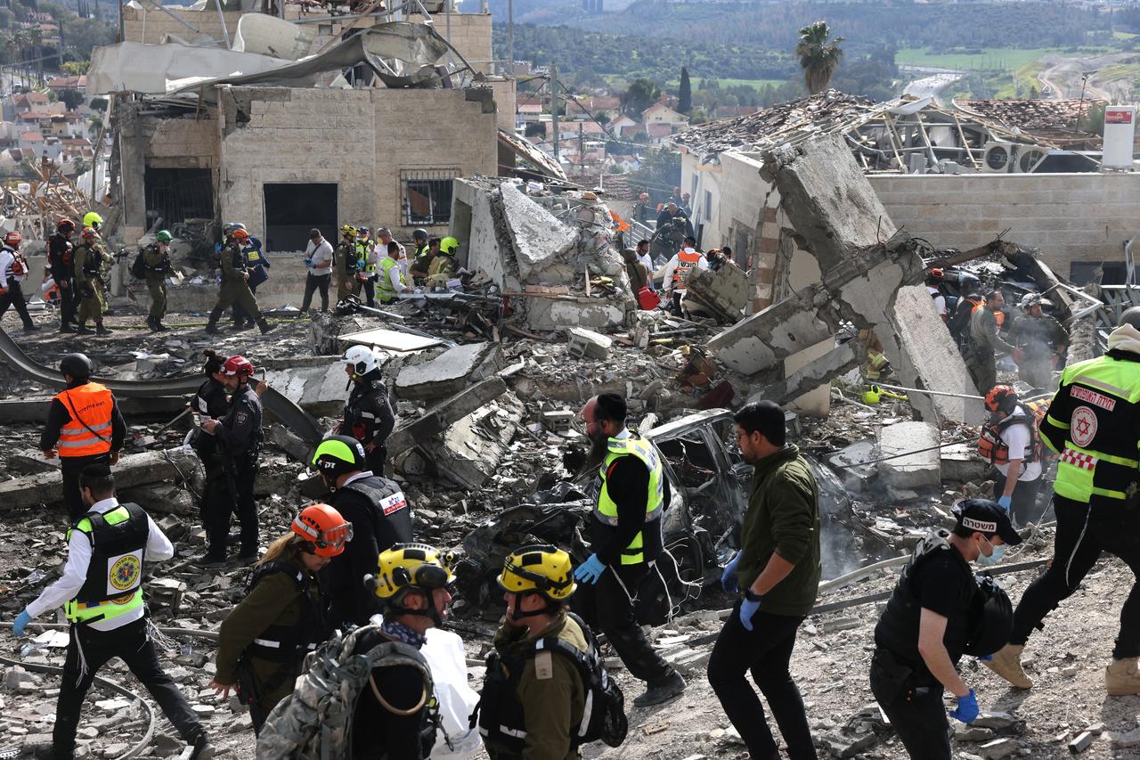 9 killed in Iranian missile strike on West Jerusalem shelter