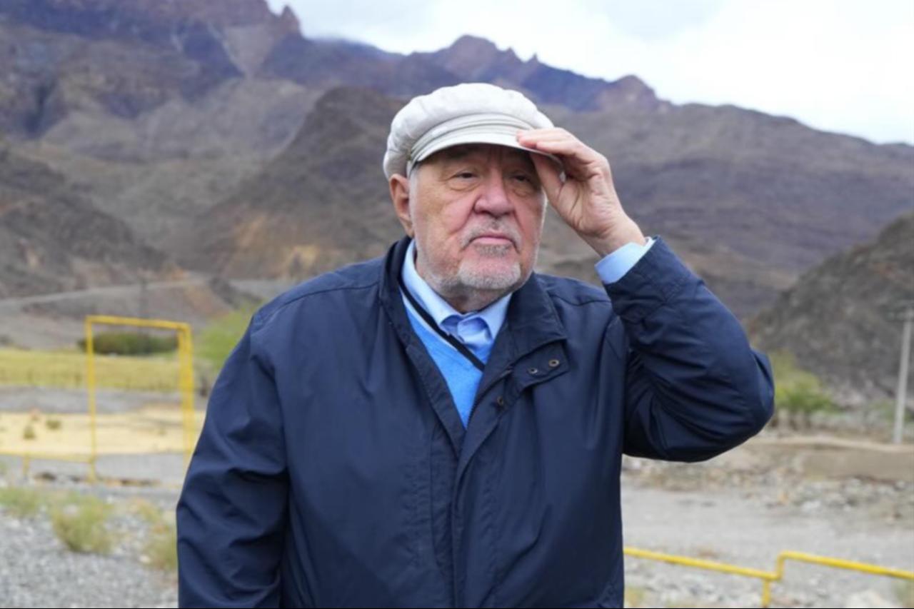 Turkish historian Ilber Ortayli during a visit to Nakhchivan, Azerbaijan, Sept. 28, 2025. (Photo via Instagram/@ilberortayli)