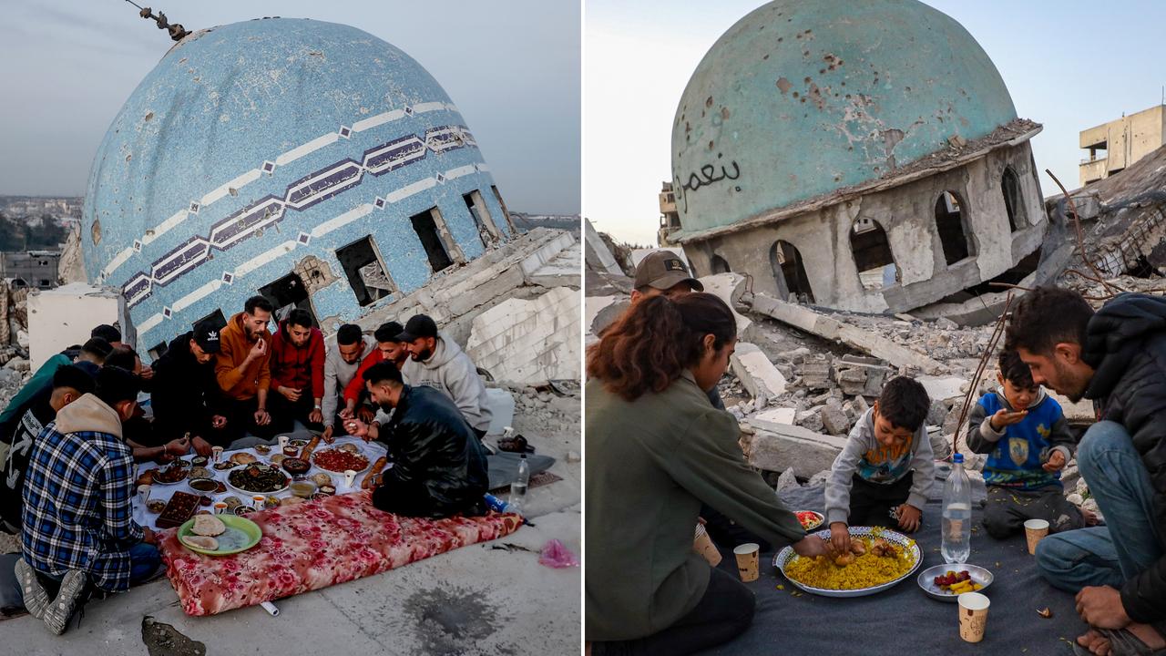 Across years, Gaza’s iftar tables tell same story of ruin Image