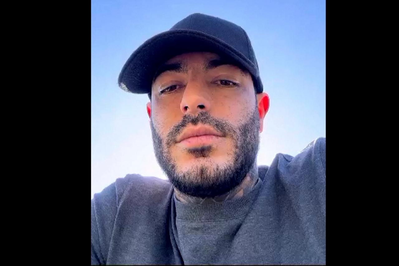 Uruguayan Sebastian Marset at an undisclosed location, August 2, 2023. (AFP Photo)