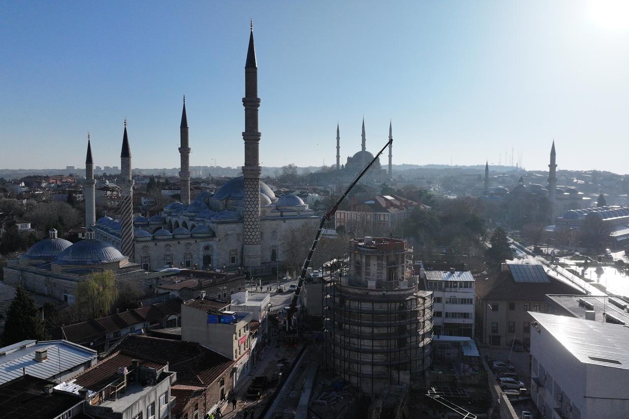 Historic Roman tower in Türkiye’s former Ottoman capital restored