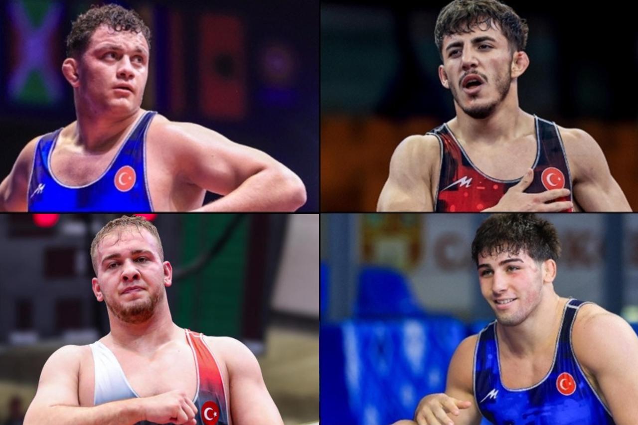 Turkish wrestlers secure four medals at U23 European Championships in Serbia
