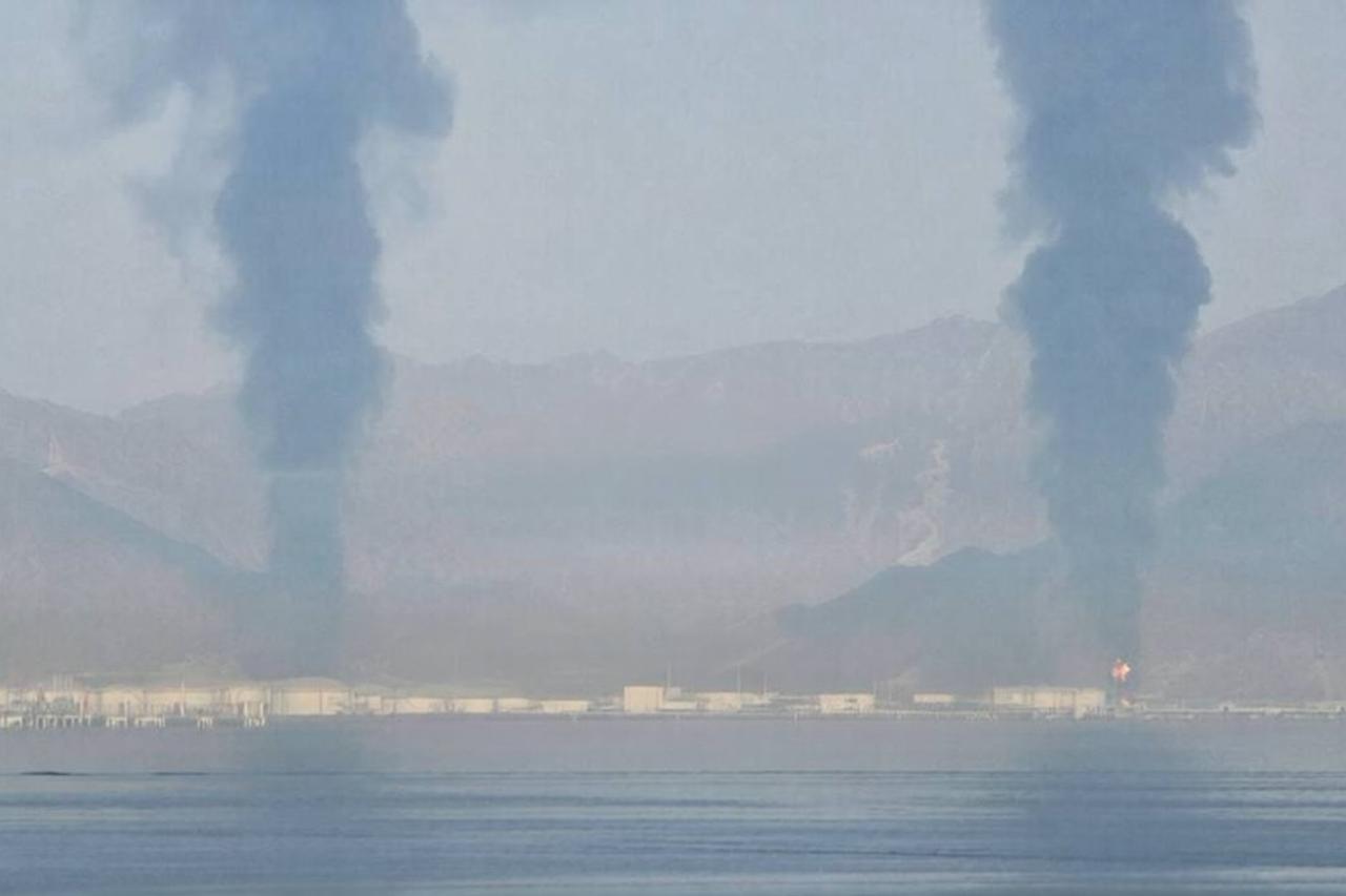 Iranian drones strike UAE's Fujairah oil terminal, fire breaks out 