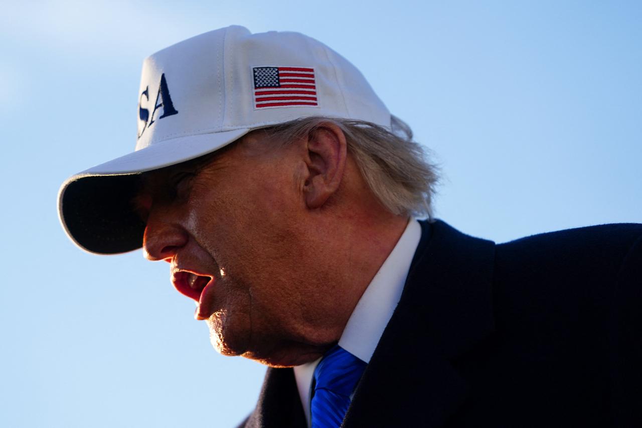 Trump says Iran 'totally defeated' and 'wants a deal' he won't accept Image