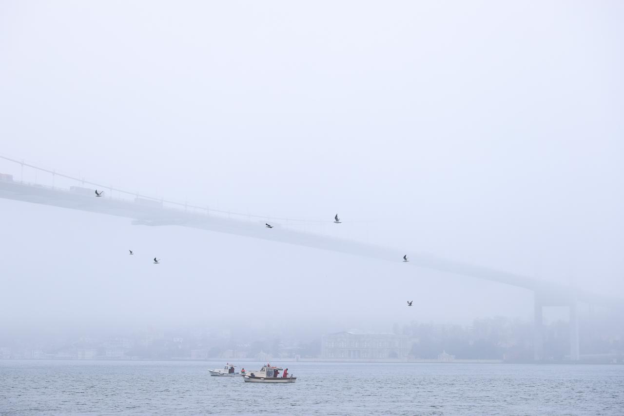 Bosphorus ship traffic suspended in Istanbul due to dense fog
