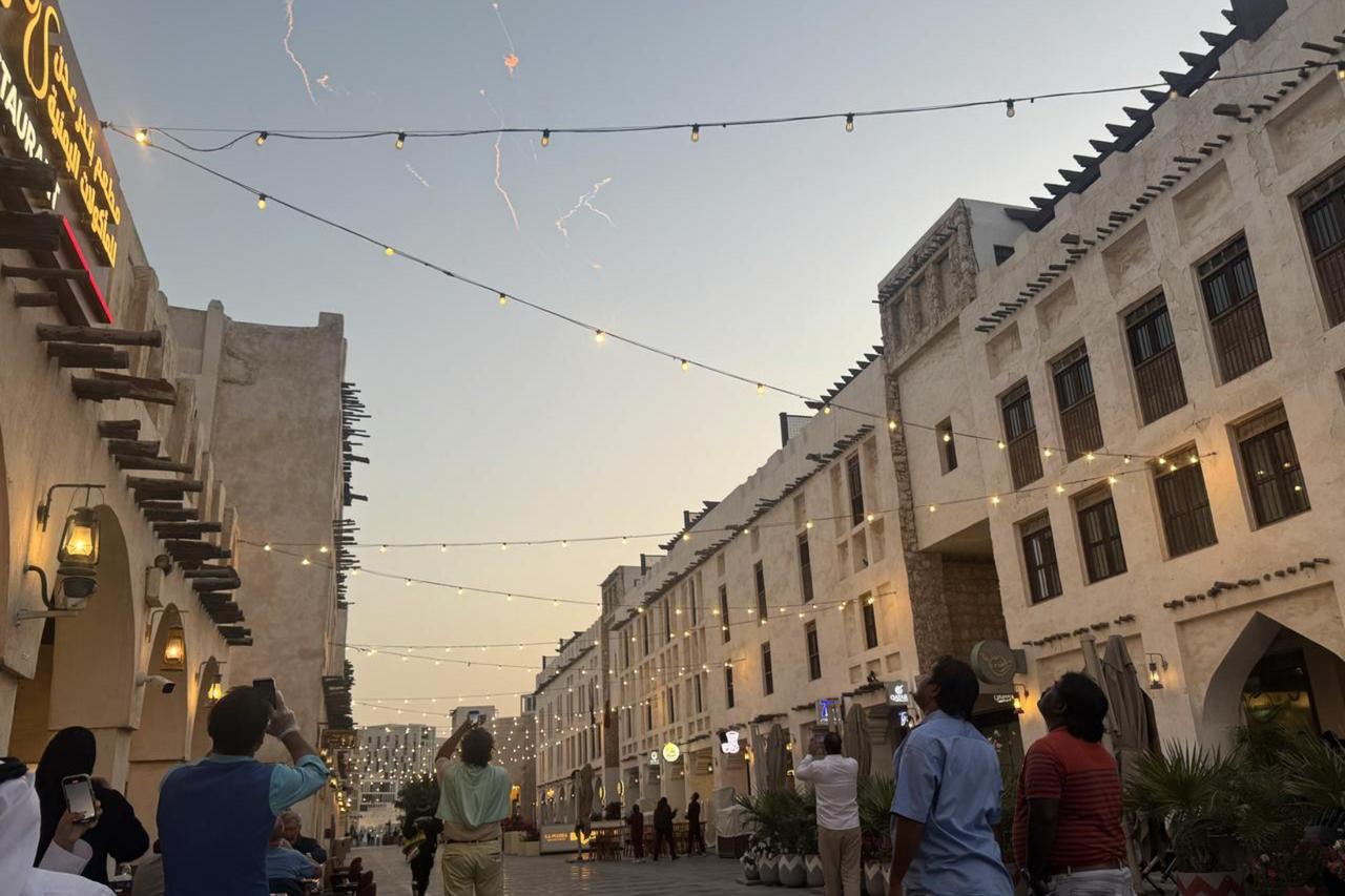 Qatar intercepts Iranian missile as blasts heard in Doha, Dubai Image