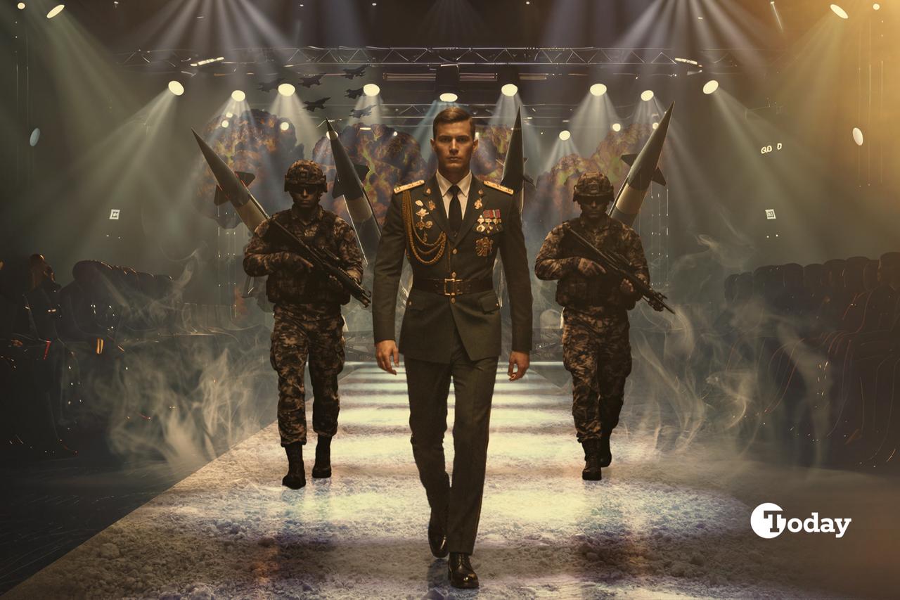 Camouflage couture: When war cuts the pattern