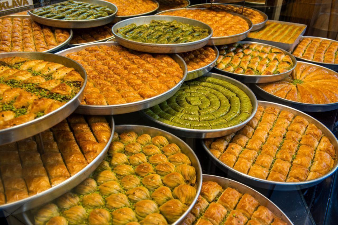 Turkish dessert shops across the country offer a variety of traditional baklava. (Adobe Stock Photo)