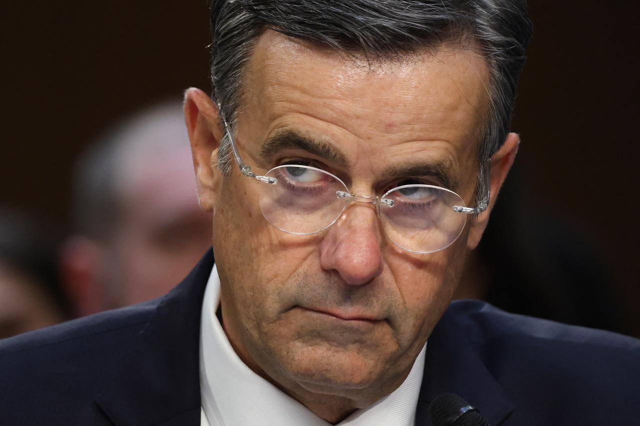 CIA Director John L. Ratcliffe testifies during a Senate Intelligence Committee hearing on worldwide threats in the Hart Senate Office Building on March 18, 2026. (AFP Photo)